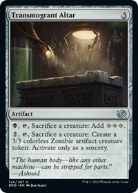 Transmogrant Altar (124) - The Brothers' War