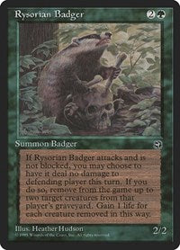 Rysorian Badger (96) - Homelands