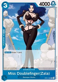 Miss DoublefingerZala (OP01-080) - Romance Dawn