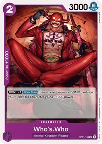WhosWho (OP01-109) - Romance Dawn