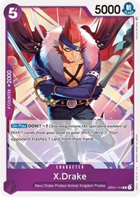 XDrake 114 (OP01-114) - Romance Dawn