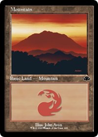 Mountain 409 Retro Frame (409) - Dominaria Remastered