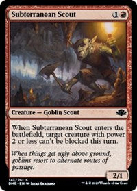 Subterranean Scout (143) - Dominaria Remastered