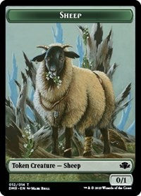 Sheep Token (12) - Dominaria Remastered