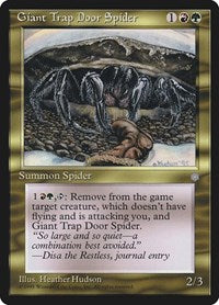 Giant Trap Door Spider (293) - Ice Age