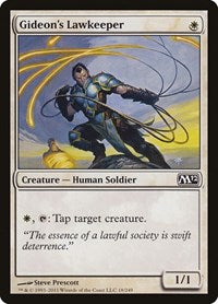 Gideons Lawkeeper (18) - Magic 2012 (M12)