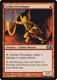 Goblin Fireslinger (139) - Magic 2012 (M12)