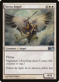 Serra Angel (33) - Magic 2012 (M12)