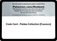 Code Card Paldea Collection Fuecoco () - SV01: Scarlet & Violet Base Set