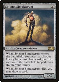 Solemn Simulacrum (217) - Magic 2012 (M12)