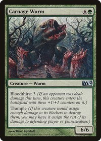 Carnage Wurm (168) - Magic 2012 (M12)