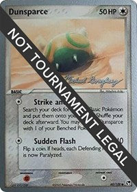 Dunsparce - 2005 (Michael Gonzalez) (60/100) - World Championship Decks