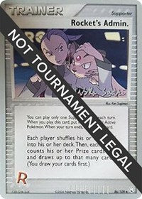 Rockets Admin 2006 Miska Saari (86/109) - World Championship Decks