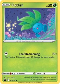 Oddish (001/159) - Crown Zenith