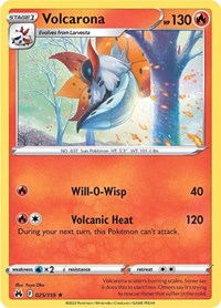 Volcarona (025/159) - Crown Zenith
