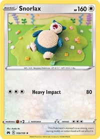 Snorlax (109/159) - Crown Zenith