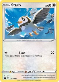 Starly (110/159) - Crown Zenith