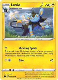 Luxio (42) (042/159) - Crown Zenith