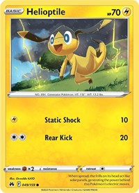 Helioptile (049/159) - Crown Zenith