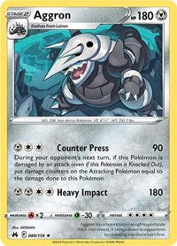 Aggron (089/159) - Crown Zenith