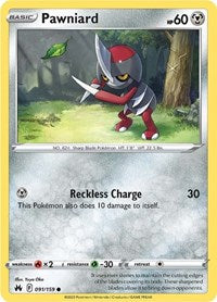 Pawniard (91) (091/159) - Crown Zenith