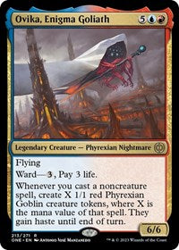 Ovika Enigma Goliath (213) - Phyrexia: All Will Be One