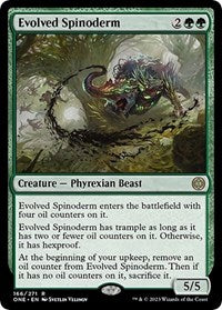 Evolved Spinoderm (166) - Phyrexia: All Will Be One