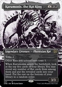 Karumonix the Rat King Showcase (307) - Phyrexia: All Will Be One