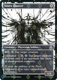Sinew Dancer Showcase Step and Compleat Foil (426) - Phyrexia: All Will Be One
