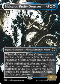 Malcator Purity Overseer Showcase (320) - Phyrexia: All Will Be One