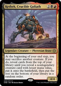 Kethek Crucible Goliath (206) - Phyrexia: All Will Be One