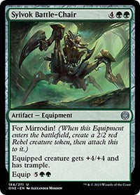 Sylvok Battle Chair (184) - Phyrexia: All Will Be One