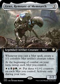 Urtet Remnant of Memnarch Extended Art (42) - Commander: Phyrexia: All Will Be One