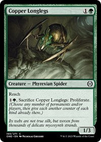 Copper Longlegs (165) - Phyrexia: All Will Be One