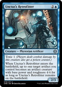 Unctuss Retrofitter (76) - Phyrexia: All Will Be One