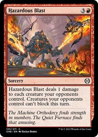 Hazardous Blast (135) - Phyrexia: All Will Be One