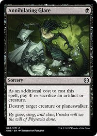 Annihilating Glare (80) - Phyrexia: All Will Be One