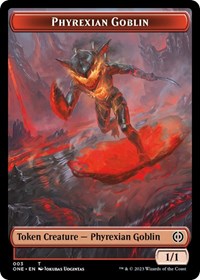 Phyrexian Goblin Token (3) - Phyrexia: All Will Be One
