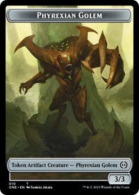 Phyrexian Golem Token (10) - Phyrexia: All Will Be One