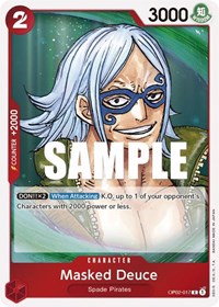 Masked Deuce (OP02-017) - Paramount War