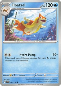 Floatzel (047/198) - SV01: Scarlet & Violet Base Set