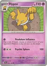 Hypno (083/198) - SV01: Scarlet & Violet Base Set