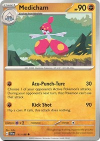 Medicham 111 198 (111/198) - SV01: Scarlet & Violet Base Set