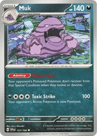 Muk (127/198) - SV01: Scarlet & Violet Base Set