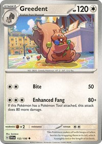 Greedent (152/198) - SV01: Scarlet & Violet Base Set