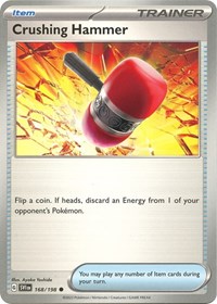 Crushing Hammer (168/198) - SV01: Scarlet & Violet Base Set