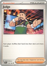 Judge (176/198) - SV01: Scarlet & Violet Base Set