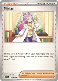 Miriam 179 198 (179/198) - SV01: Scarlet & Violet Base Set