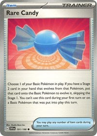 Rare Candy 191 198 (191/198) - SV01: Scarlet & Violet Base Set