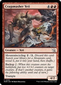 Cragsmasher Yeti (333) - March of the Machine